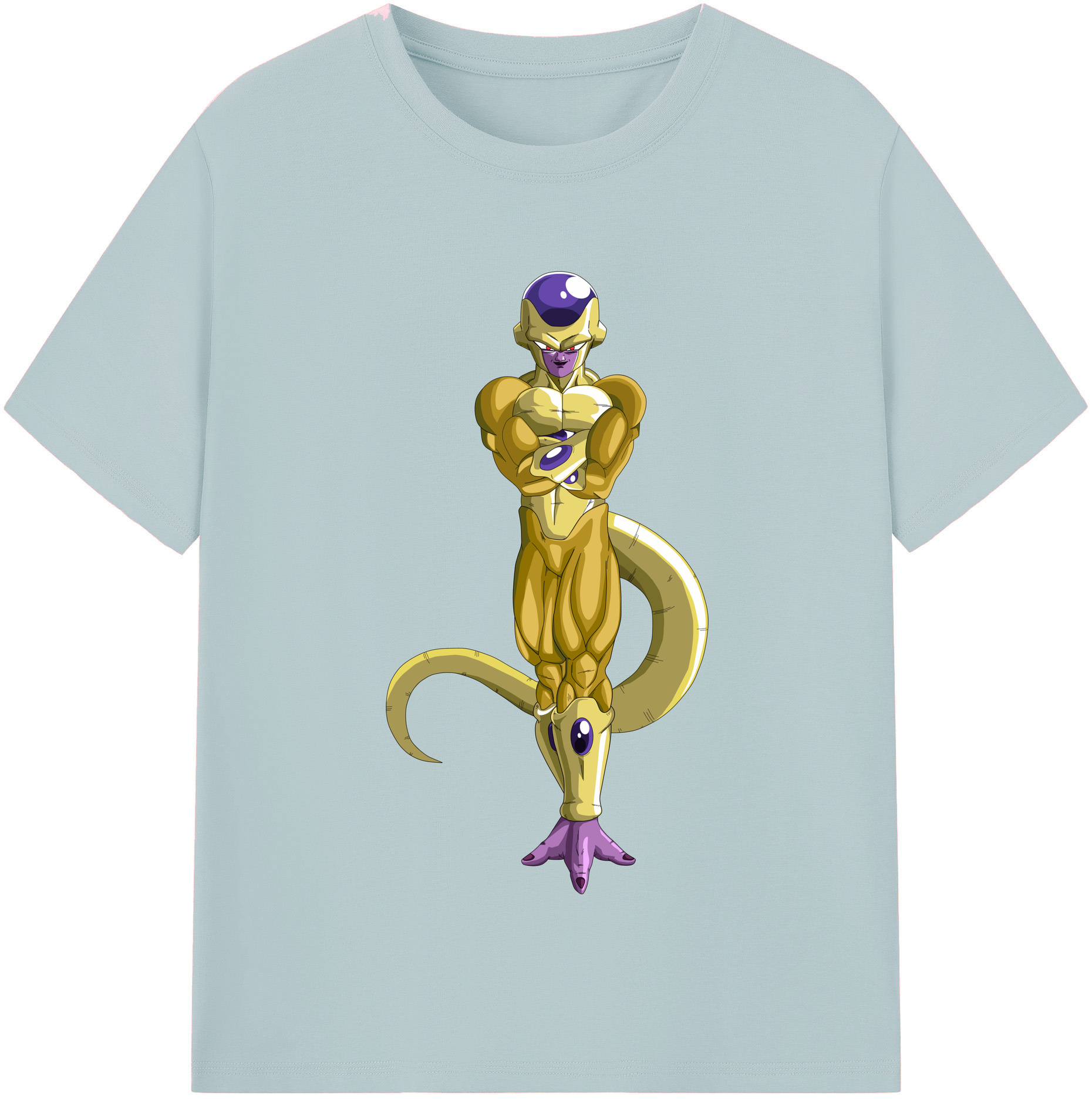 （画像用） ドラゴンボール フリーザ DRAGON BALL Frieza 綿100％半袖Tシャツ（フロントプリント）